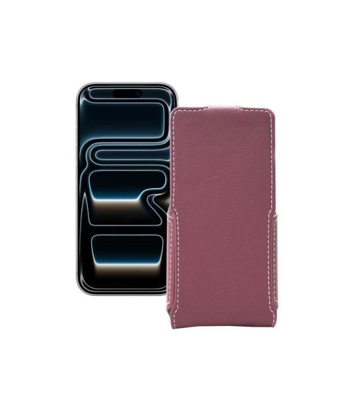 Чохол-флип з екошкіри для телефону Apple iPhone 17 Pro