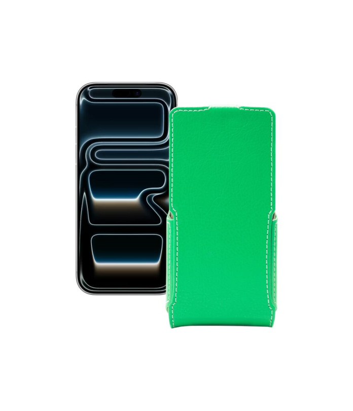 Чохол-флип з екошкіри для телефону Apple iPhone 17 Pro