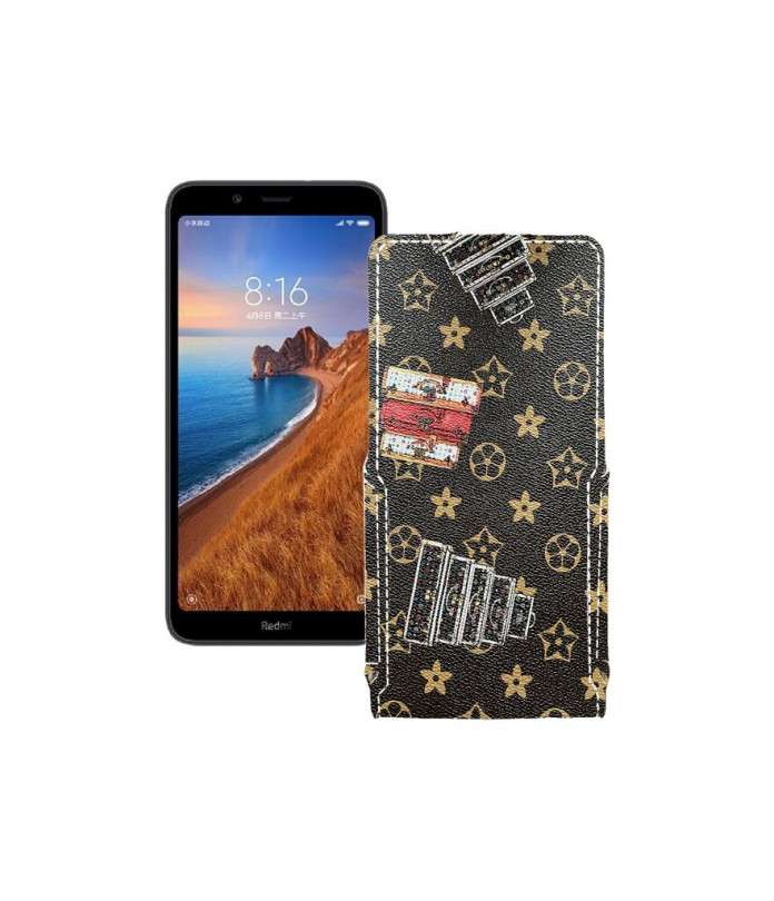 Чохол-флип з екошкіри для телефону Xiaomi Redmi 7A