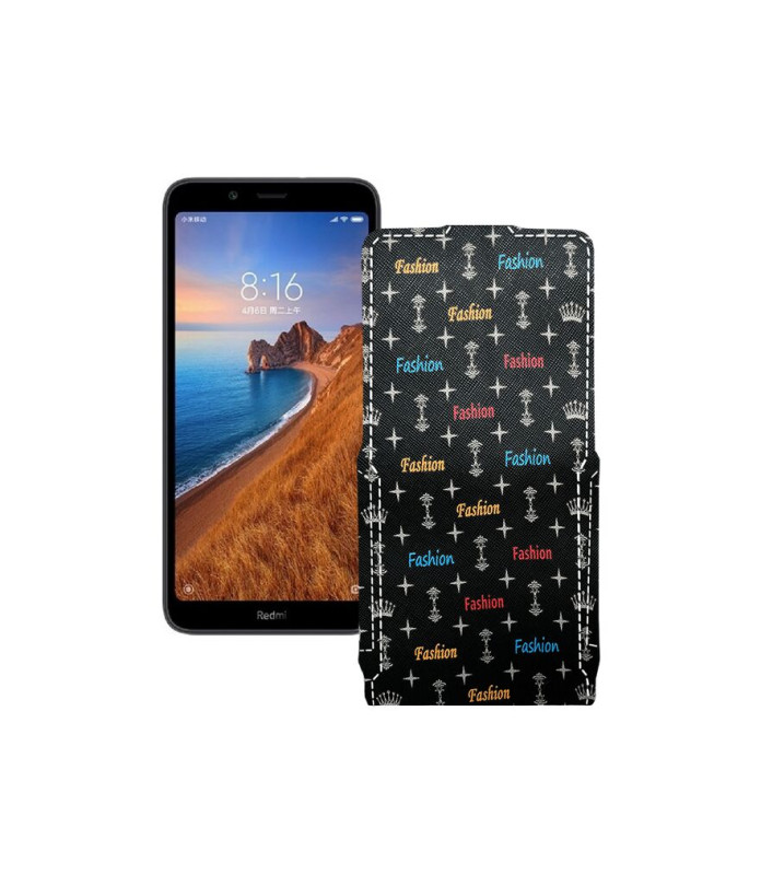 Чохол-флип з екошкіри для телефону Xiaomi Redmi 7A