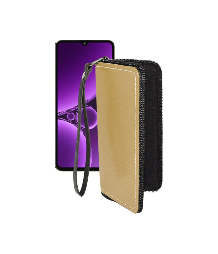 Чохол-гаманець з екошкіри для телефону Oukitel C59 Pro