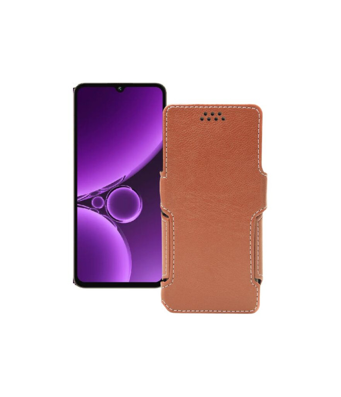Чохол-книжка з екошкіри для телефону Oukitel C59 Pro
