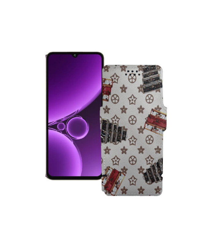 Чохол-книжка з екошкіри для телефону Oukitel C59 Pro