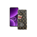 Чохол-флип з екошкіри для телефону Oukitel C59 Pro