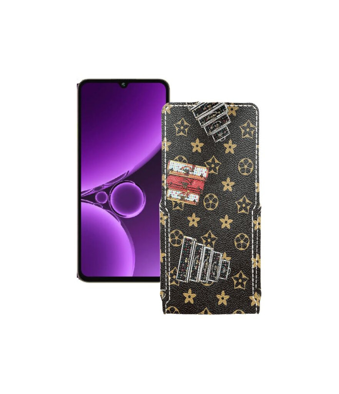 Чохол-флип з екошкіри для телефону Oukitel C59 Pro