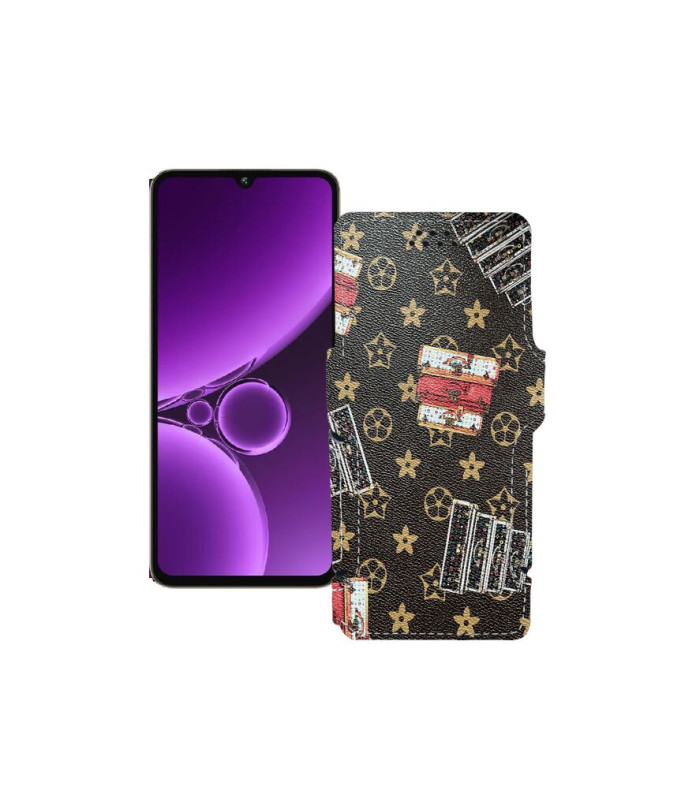 Чохол-книжка з екошкіри для телефону Oukitel C59 Pro