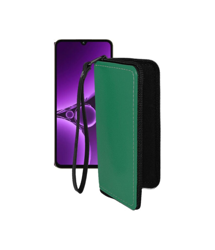 Чохол-гаманець з екошкіри для телефону Oukitel C59 Pro