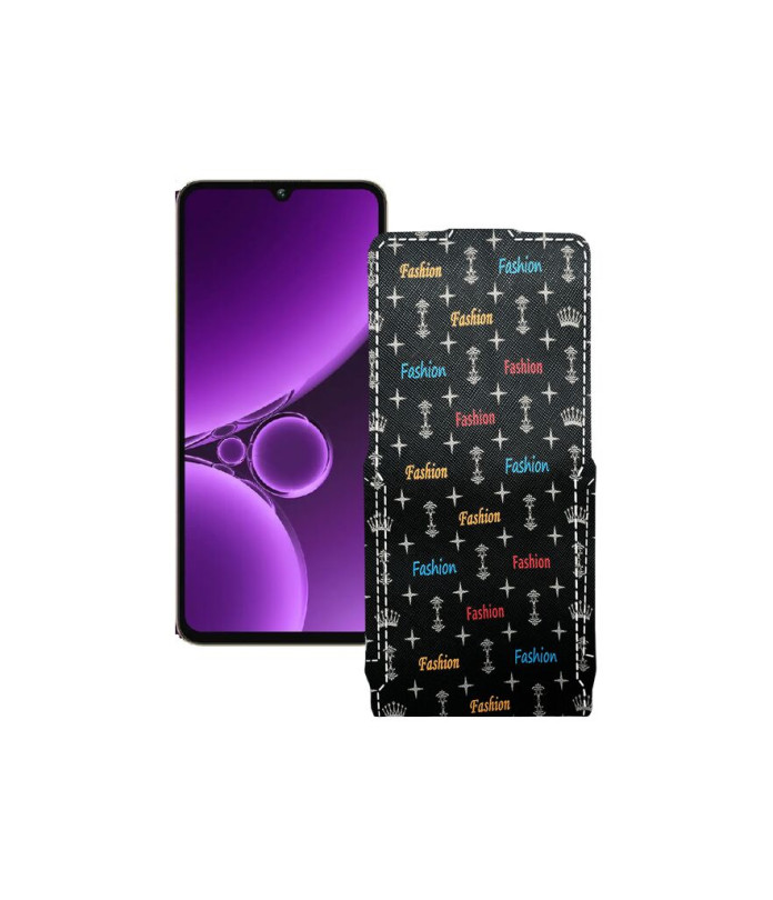 Чохол-флип з екошкіри для телефону Oukitel C59 Pro