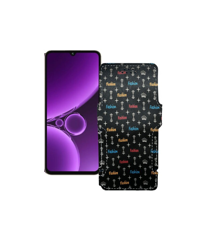 Чохол-книжка з екошкіри для телефону Oukitel C59 Pro