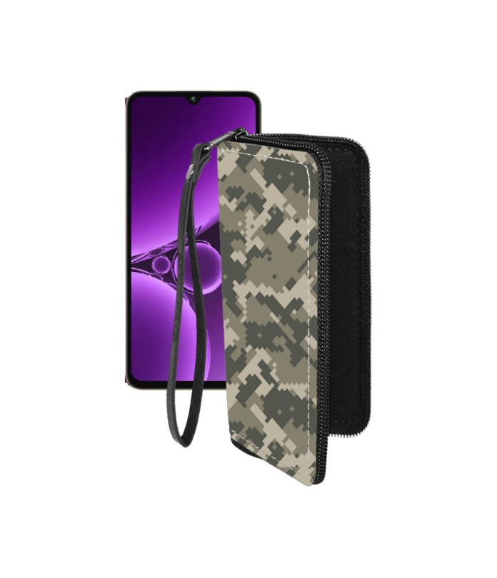 Чохол-гаманець з екошкіри для телефону Oukitel C59 Pro