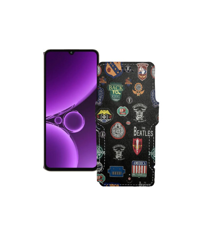 Чохол-книжка з екошкіри для телефону Oukitel C59 Pro