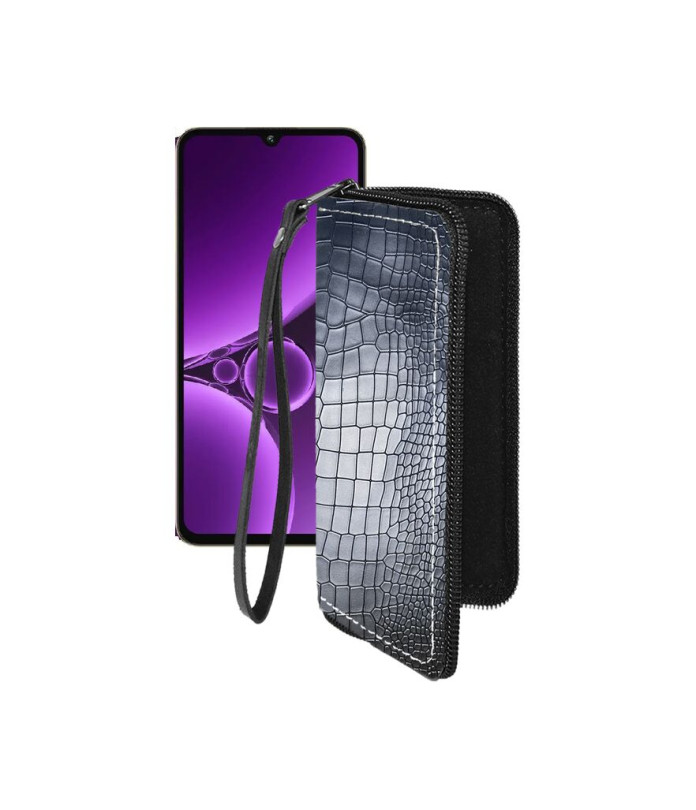 Чохол-гаманець з екошкіри для телефону Oukitel C59 Pro