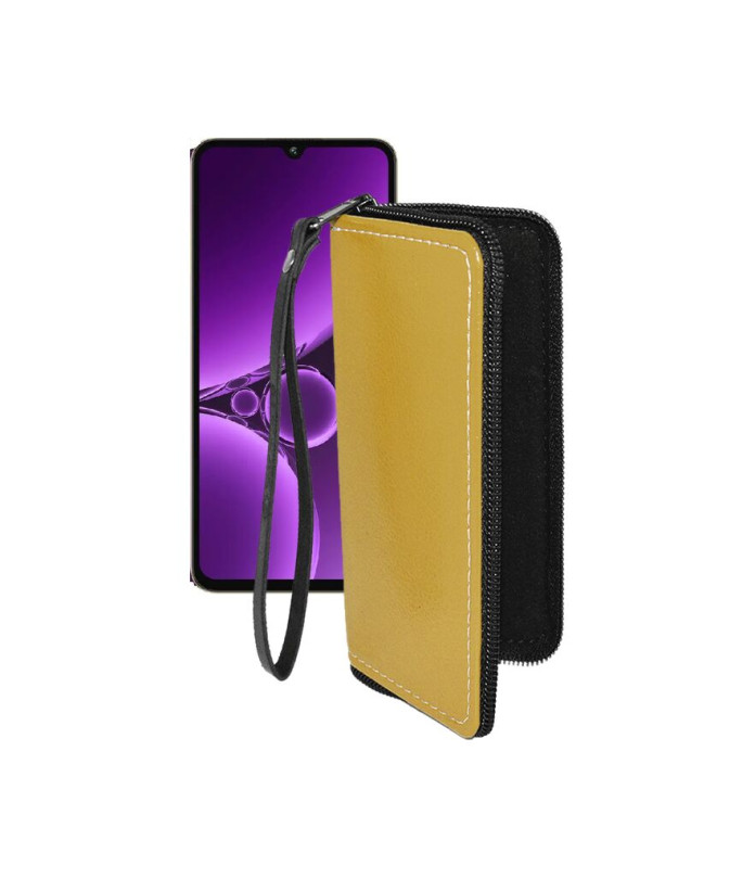 Чохол-гаманець з екошкіри для телефону Oukitel C59 Pro