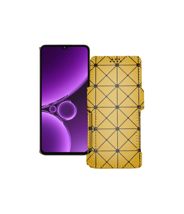 Чохол-книжка з екошкіри для телефону Oukitel C59 Pro