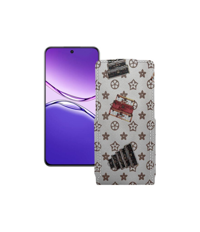 Чохол-флип з екошкіри для телефону OPPO F29 5G