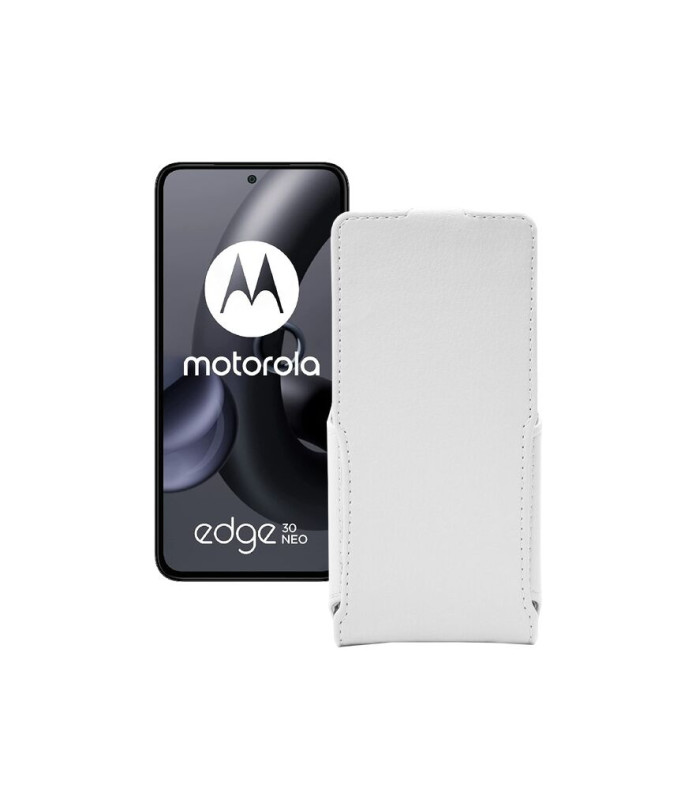 Чохол-флип з екошкіри для телефону Motorola Edge 30 Neo