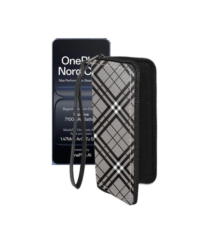 Чохол-гаманець з екошкіри для телефону OnePlus Nord CE5
