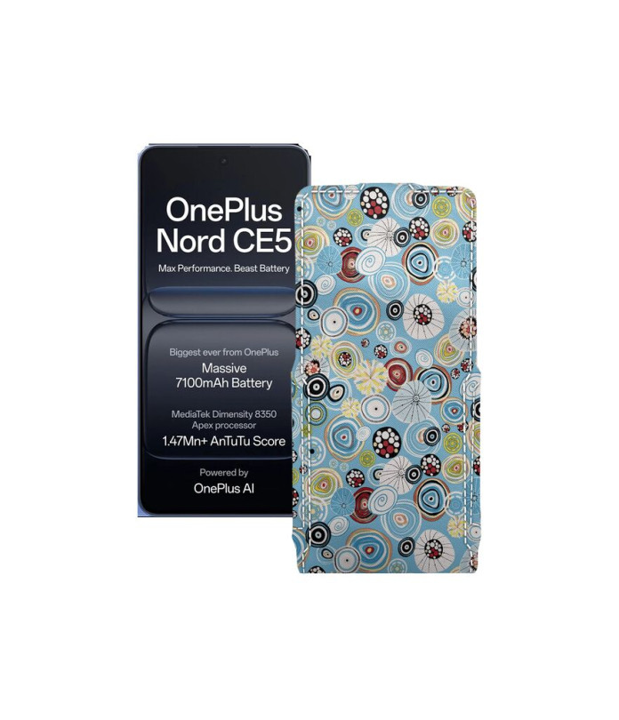 Чохол-флип з екошкіри для телефону OnePlus Nord CE5