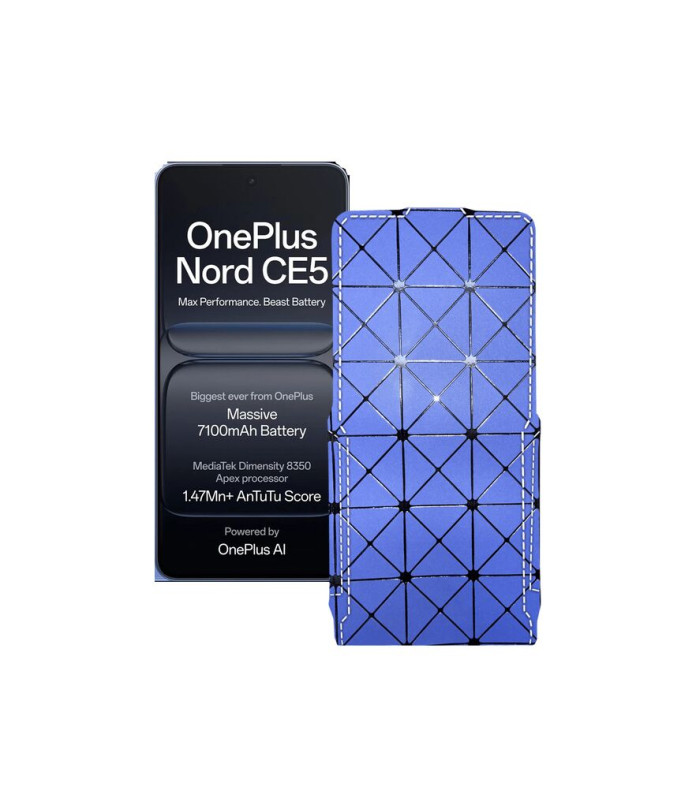 Чохол-флип з екошкіри для телефону OnePlus Nord CE5