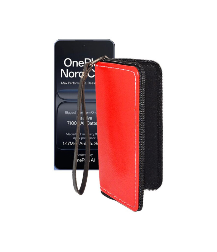 Чохол-гаманець з екошкіри для телефону OnePlus Nord CE5