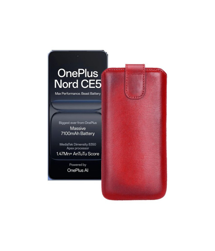 Витяжка з екошкіри для телефону OnePlus Nord CE5