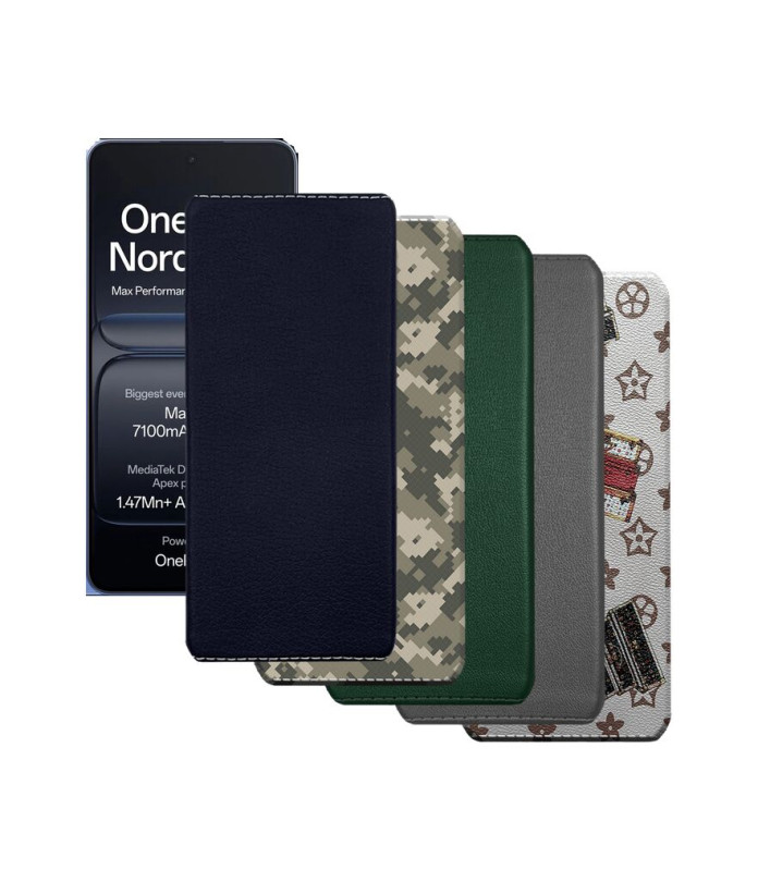 Накладка з екошкіри для телефону OnePlus Nord CE5