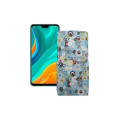 Чохол-флип з екошкіри для телефону Huawei Y8s