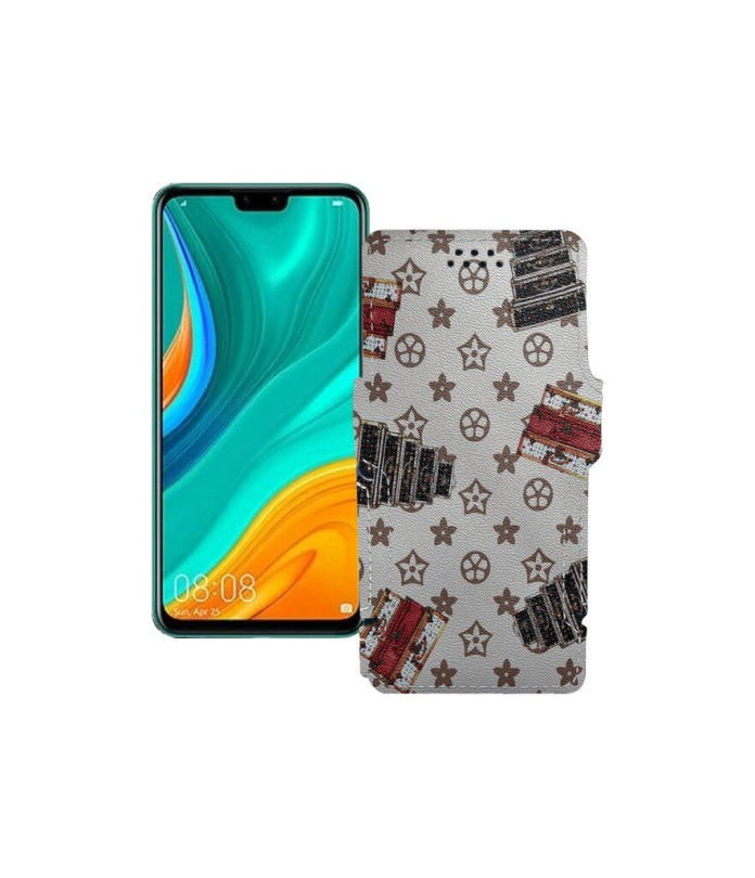 Чохол-книжка з екошкіри для телефону Huawei Y8s