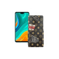 Чохол-флип з екошкіри для телефону Huawei Y8s