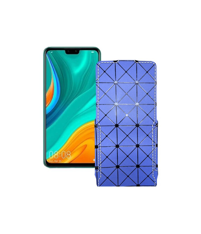 Чохол-флип з екошкіри для телефону Huawei Y8s