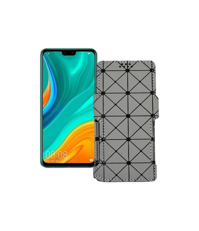 Чохол-книжка з екошкіри для телефону Huawei Y8s