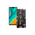 Чохол-флип з екошкіри для телефону Huawei Y8s