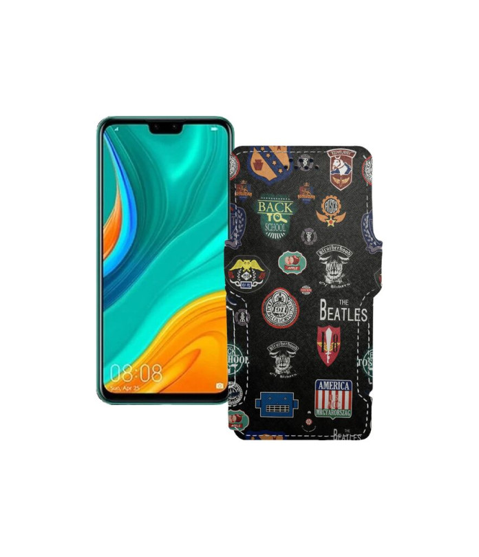 Чохол-книжка з екошкіри для телефону Huawei Y8s