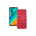 Чохол-флип з екошкіри для телефону Huawei Y8s