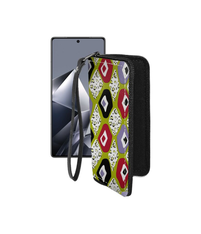 Чохол-гаманець з екошкіри для телефону Infinix Note 50x (X6857B)