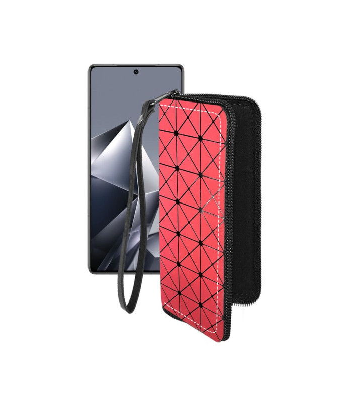 Чохол-гаманець з екошкіри для телефону Infinix Note 50x (X6857B)