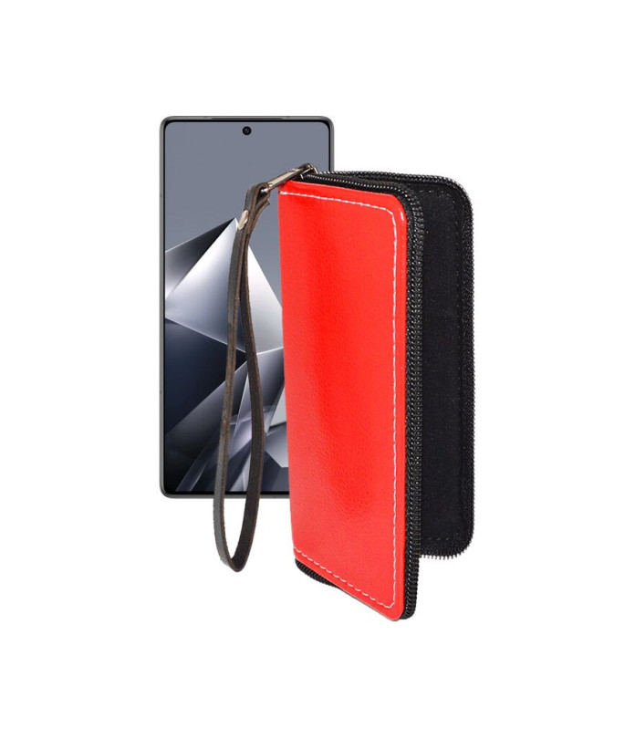 Чохол-гаманець з екошкіри для телефону Infinix Note 50x (X6857B)