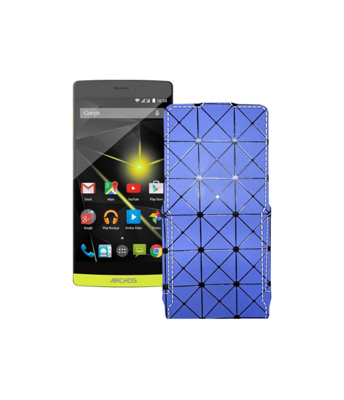 Чохол-флип з екошкіри для телефону Archos 50 Diamond