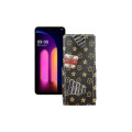 Чохол-флип з екошкіри для телефону LG V60 ThinQ