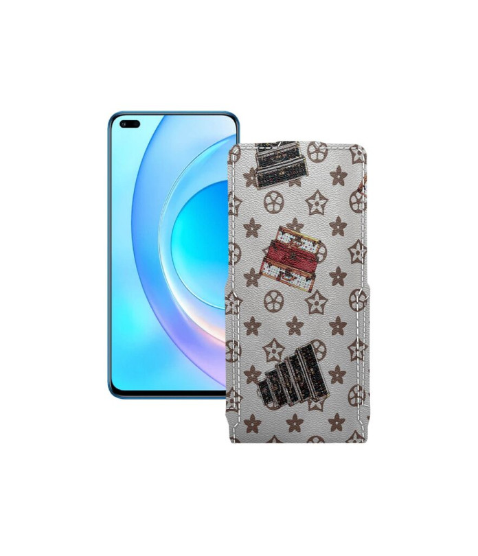 Чохол-флип з екошкіри для телефону Huawei Nova 8i