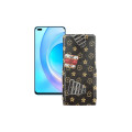 Чохол-флип з екошкіри для телефону Huawei Nova 8i