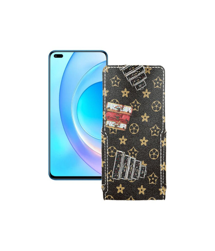 Чохол-флип з екошкіри для телефону Huawei Nova 8i