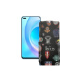 Чохол-флип з екошкіри для телефону Huawei Nova 8i