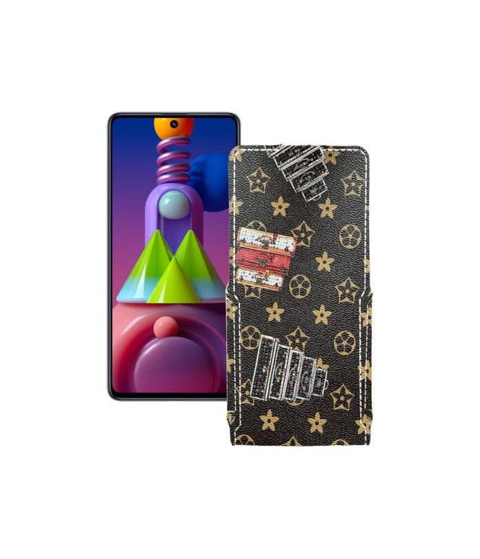 Чохол-флип з екошкіри для телефону Samsung Galaxy M51 (M515)