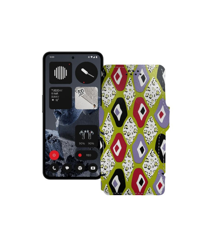 Чохол-книжка з екошкіри для телефону Nothing CMF Phone 2 Pro 5G