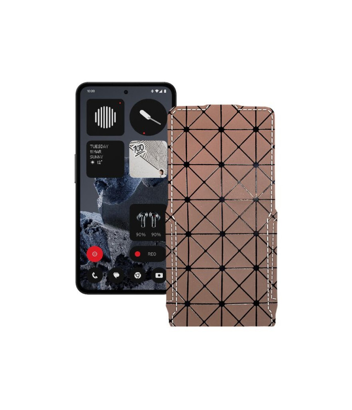 Чохол-флип з екошкіри для телефону Nothing CMF Phone 2 Pro 5G