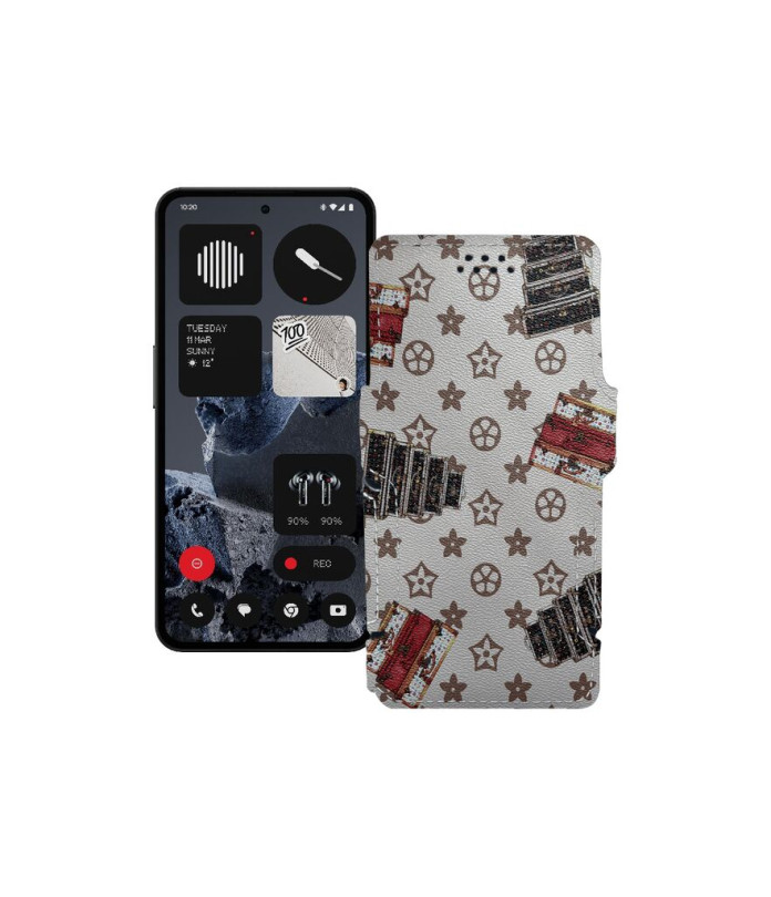 Чохол-книжка з екошкіри для телефону Nothing CMF Phone 2 Pro 5G