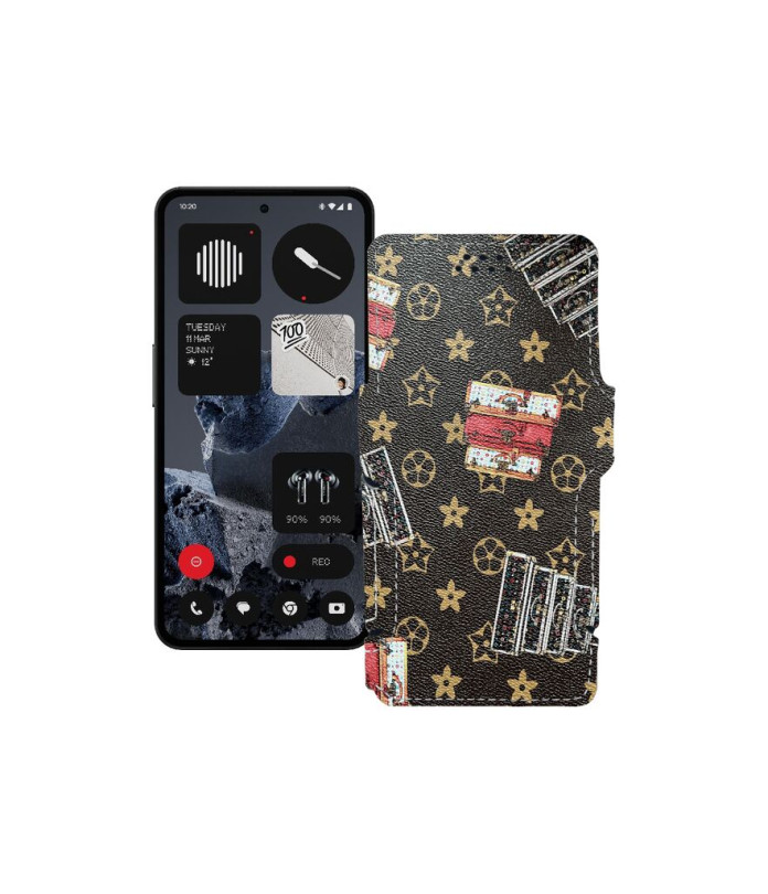 Чохол-книжка з екошкіри для телефону Nothing CMF Phone 2 Pro 5G