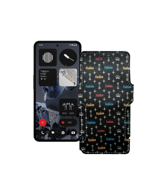 Чохол-книжка з екошкіри для телефону Nothing CMF Phone 2 Pro 5G