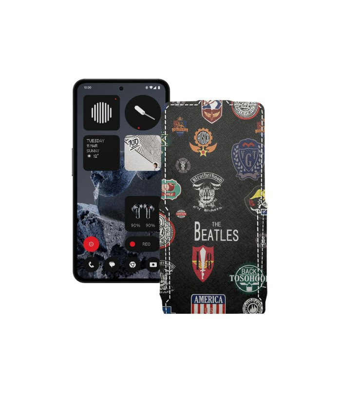 Чохол-флип з екошкіри для телефону Nothing CMF Phone 2 Pro 5G